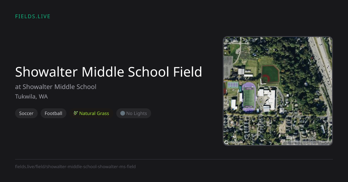Showalter Middle School Field | Fields.live