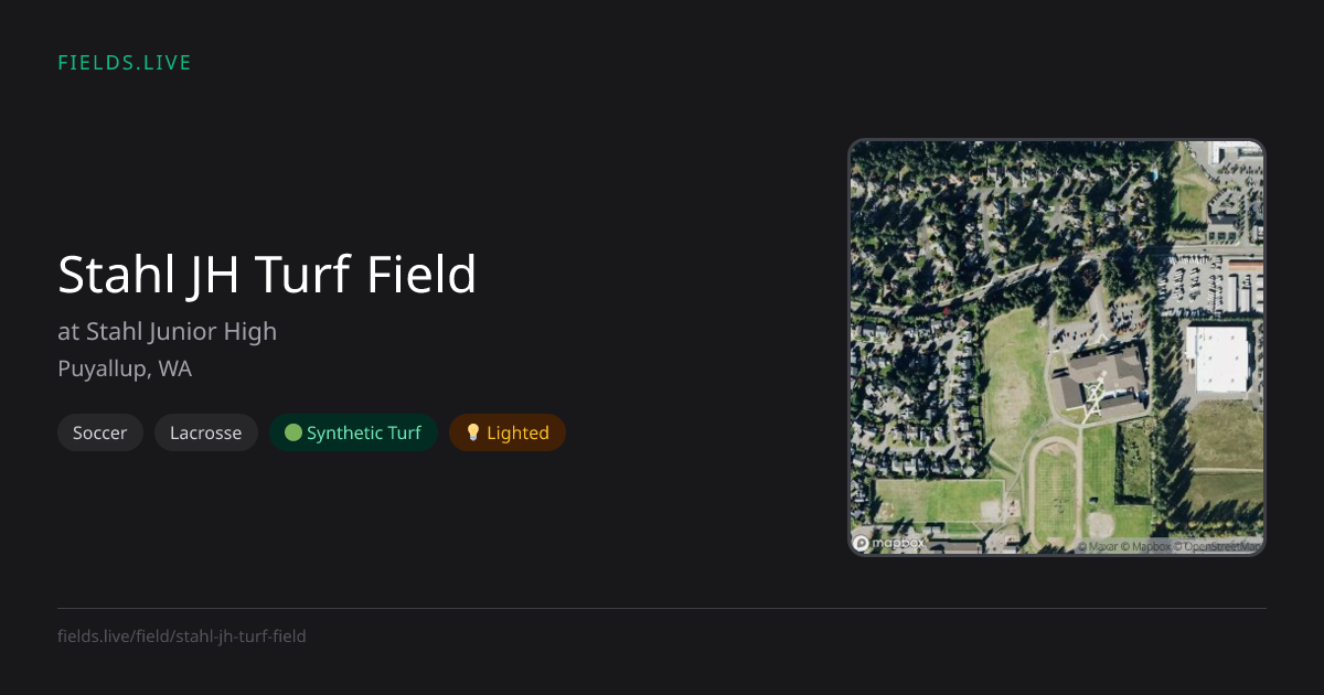 Stahl JH Turf Field | Fields.live