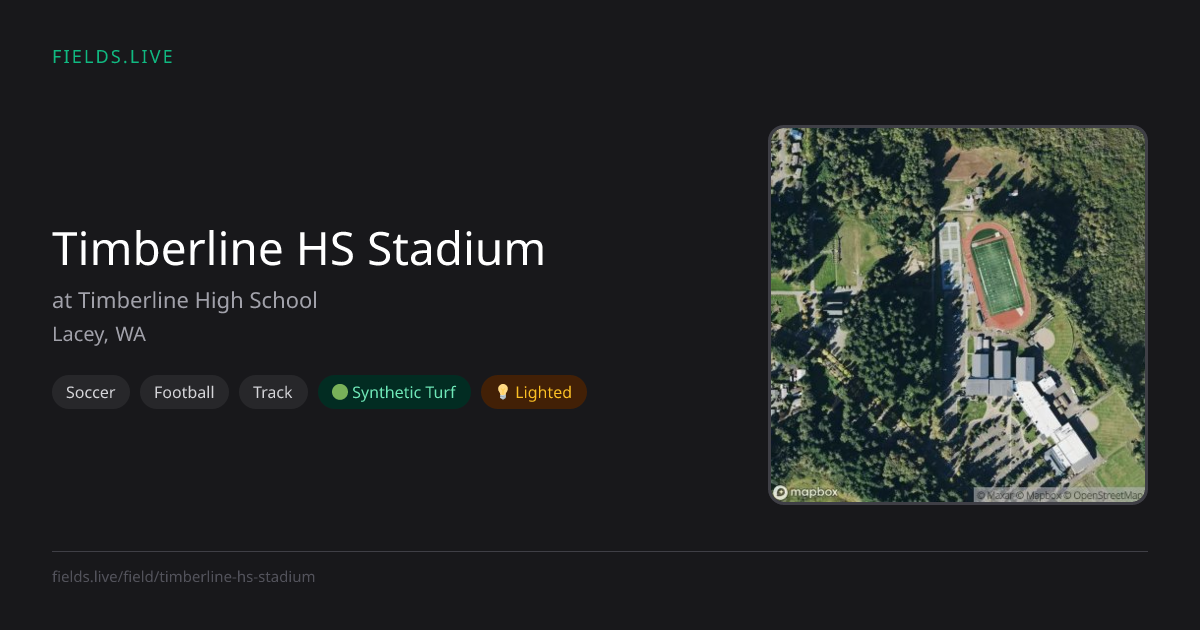 Timberline HS Stadium | Fields.live