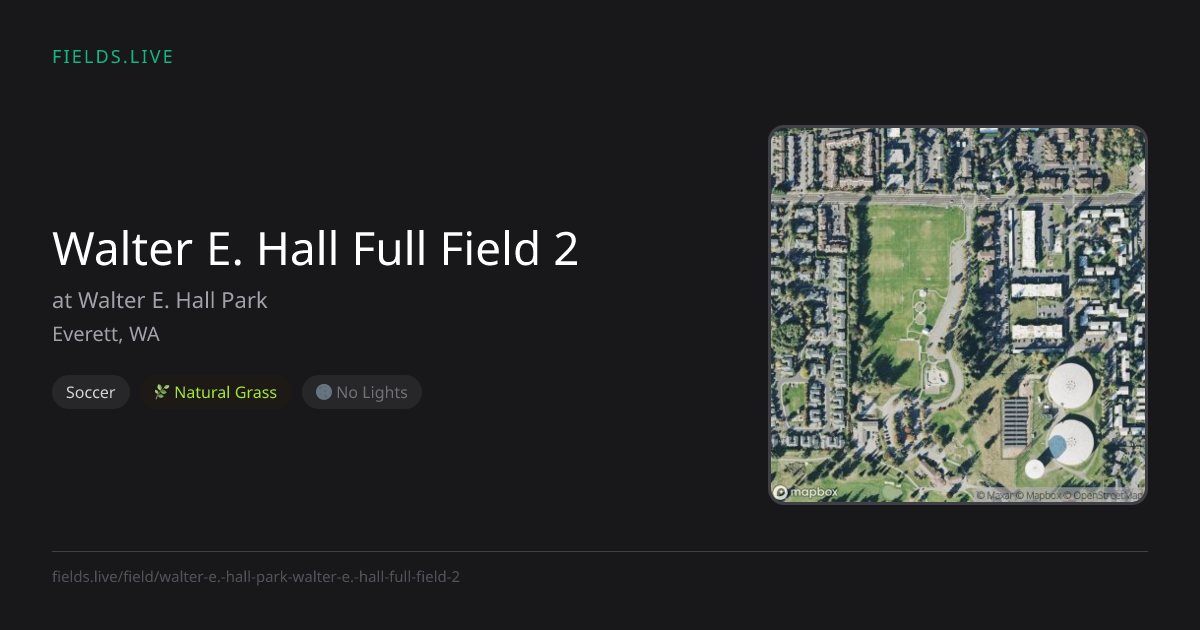 Walter E. Hall Full Field 2 | Fields.live